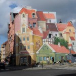 Fascinantni 3D mural istorijske tržnice u Poljskoj