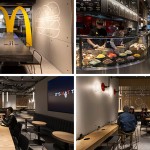 Sofisticirani enterijer McDonald's restorana u Hong Kongu