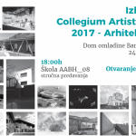 Izložba Collegium Artisticum 2017 – Arhitektura u Banjaluci