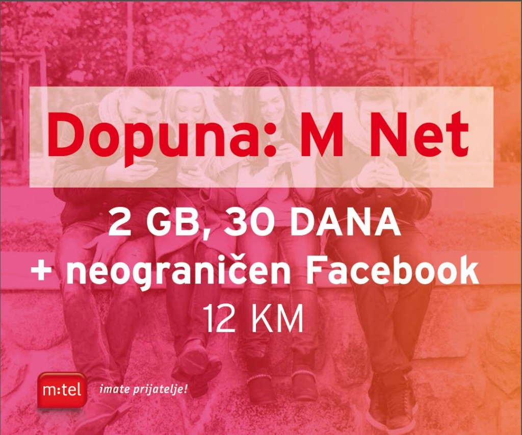 Neograničeni net uz Dopuna tarifne planove DOM INFO