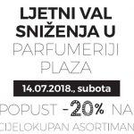 Ljetni val sniženja u parfumeriji Plaza