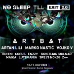 NO SLEEP: Zagrijavanje za EXIT uz ARTBAT i veliku open-air žurku 10. i 11. jula u Beogradu!