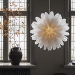 Snježni cvijet, elegantni praznični ukras za dom