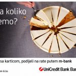 Podjela transakcija na rate brzo i jednostavno putem m-bank aplikacije UniCredit Bank Banja Luka