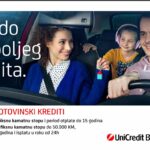 Uz UniCredit banku Banja Luka na putu do najboljeg kredita: Akcijska ponuda gotovinskih i stambenih kredita sa fiksnom kamatnom stopom, bez troškova obrade za online zahtjeve