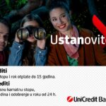 Akcijska ponuda UniCredit gotovinskih i stambenih kredita sa fiksnom kamatnom stopom, bez troškova obrade