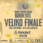 Spektakularna završnica u Boriku: Finale jubilarnog 50. turnira u malom fudbalu u srijedu